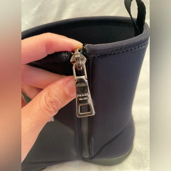 Authentic Prada Neoprene Boots - Picture 12 of 13